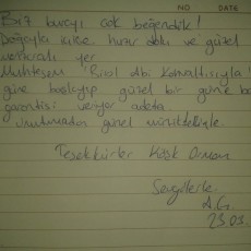 KöşkOrman Galeri Resimleri - KöşkOrman Gallery Photos